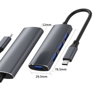 Nieuw type uitbreiding USB Hub Stations Multifunctionele Hub Expander One Tow Four Hu Expansion Dock 3.0