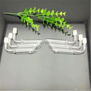 Nouveau type Pan et plaque en verre Raccords de fumée à double usage Bangs en verre en gros Brûleur à mazout Conduites d'eau en verre Plates-formes pétrolières Fumer