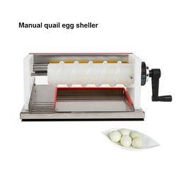 Nieuwe Type Handmatige Sheller Eieren Husk Machine Quail Egg Shelling Machine Gekookt Vogel Eier Peuter Egg Shell Verwijderen Machine