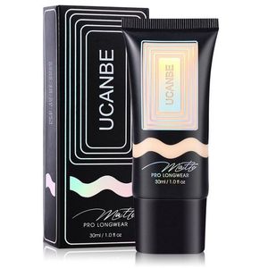 NOUVEAU UCANBE Fond de Teint Liquide Base Visage Maquillage Nude Couleur Naturelle Couverture Complète Correcteur Primer BB Crème