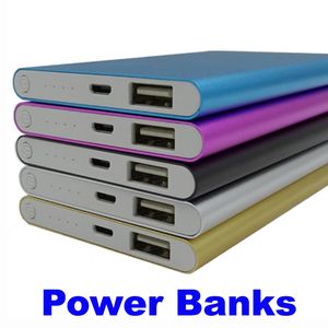 Ultra Dunne Slanke Powerbank 8800mAh Ultradin Power Bank voor mobiele telefoon Tablet PC Externe batterij F-YD MQ50