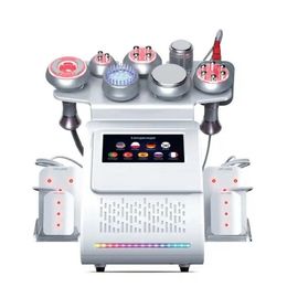 Nouveau Machine de cavitation ultrasonique 80K 9 en 1, raffermissement de la peau sous vide rf, amincissant le corps, réduit la graisse