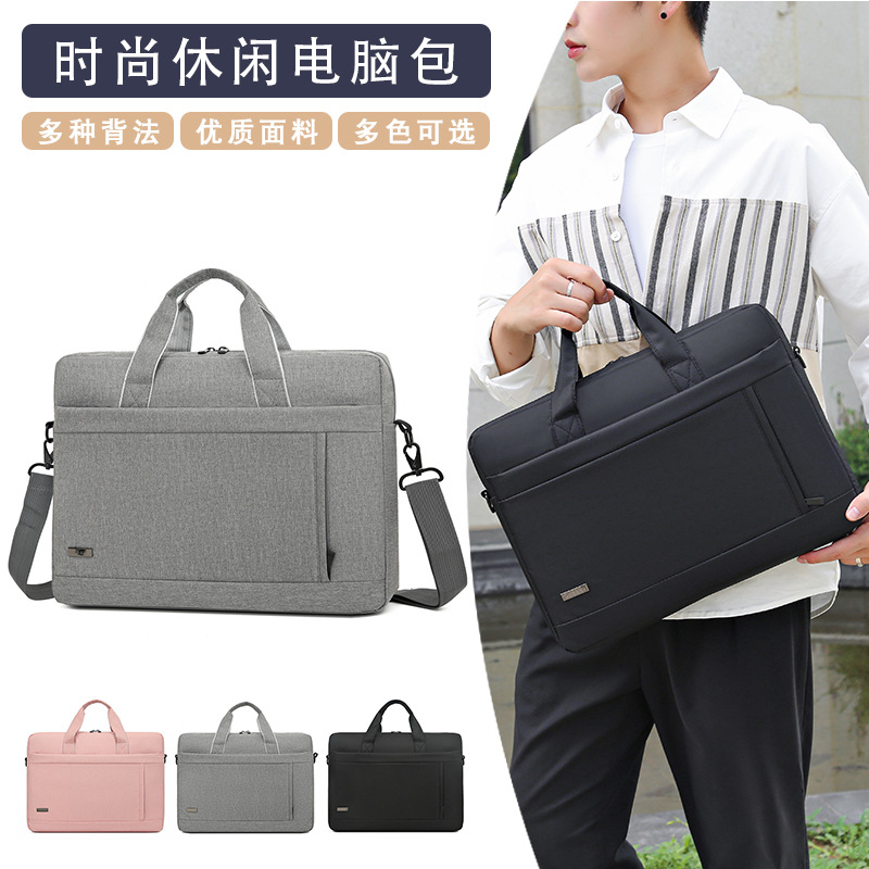 Neue Unisex Männer Laptop Taschen einfach lässig große kapazität business tasche Frauen eine schulter umhängetasche handtasche im freien aktentasche