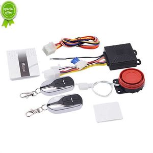 Nouveau système d'alarme de sécurité universel 12V pour Moto Scooter système d'alarme de sécurité antivol avec démarrage du moteur télécommande porte-clés