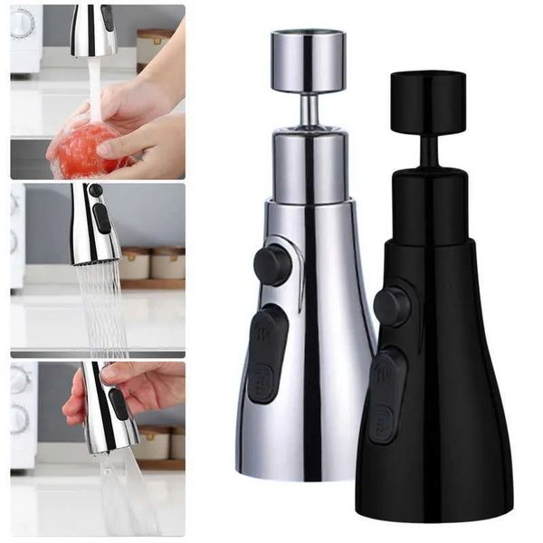 Nouveau Universel 360 Rotation Robinet De Cuisine Extender Aérateur En Plastique Splash Filtre Cuisine Lavabo Robinet Bubbler Buse En Gros disponible