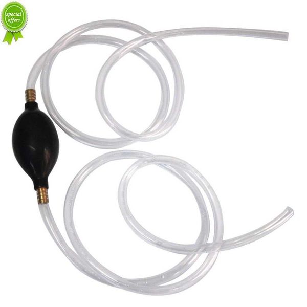 Nouveau universel Auto voiture Siphon Siphon tuyau pompe à Tube pour fluide eau gaz essence liquide transfert Portable pompe à main outils