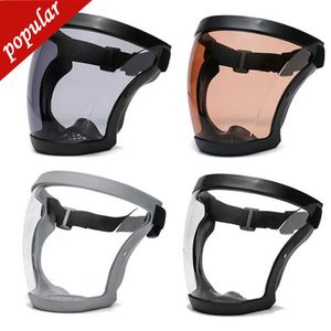 Nouveau universel vélo moto Anti-buée coupe-vent plein visage bouclier cyclisme visage lunettes de sécurité bouclier Protection des yeux masque facial