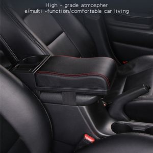 Nuevo reposabrazos Universal para coche, caja de reposabrazos para asiento delantero Interior para portavasos, caja de almacenamiento, almohadilla suave para reposabrazos, accesorios para productos automotrices