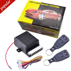 Nieuwe Universal Car Auto Remote Central Kit 12V Deur Vergrendeling Voertuig Keyless Entry System Startstopknop met 2 afstandsbediening