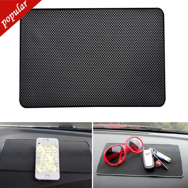 Nouveau universel voiture tableau de bord anti-dérapant tapis Grip Sticky Pad anti-dérapant Silicone tapis pour téléphone lunettes de soleil accessoires intérieurs 27x15CM