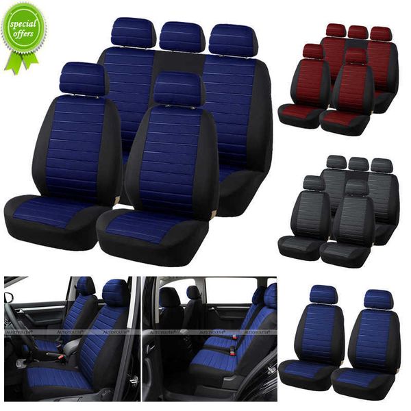 Nouvelle housse de siège complète de voiture universelle style protecteur de siège de voiture conception Airbag banquette arrière fendue couverture Compatible pour HYUNDAI-i30 pour KIA