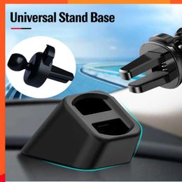 Nieuwe Universele Auto Telefoon Bracke Base Dashboard Mount Auto Mobiele Telefoon Houder Beugel Luchtuitlaat Clip GPS Navigatie Stand Accessorie