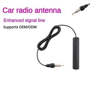 Nieuwe Universele Autoradio FM Antenne Signaalversterker Kabel Voertuig Schip Signaalversterker Antenne Booster Auto-onderdelen