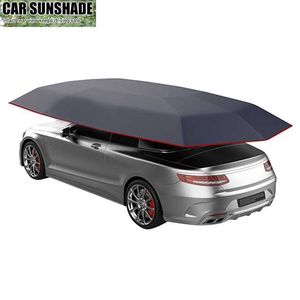 Campana de aislamiento de automóvil universal Cola de automóvil Sunshade a prueba de agua a prueba de UV al aire libre Carport Sunshade Tarpaulin Shed