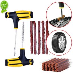 Nouveau Kit universel d'outils de réparation de pneus de voiture avec bandes de caoutchouc ensemble de bouchons de clouage de crevaison de pneu Tubeless pour moto de camion