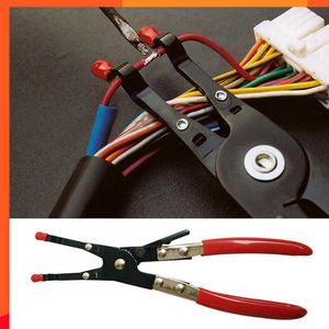 Nuevos alicates universales de ayuda para soldar vehículos de coche que sujetan 2 cables herramienta de reparación de automóviles innovadora herramientas de garaje abrazadera de soldadura de alambre
