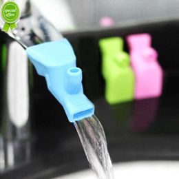 Nouveau Universal Robinet Extender Silicone Robinet D'eau Extension Enfants Lavage Dispositif Salle De Bains Cuisine Évier Guide Robinet Guide Robinet Extender