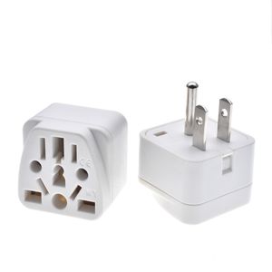 Nouveau universel allemand russia au uk kr eu to US AC Power Socket America plug USA Travel Charger Japan Adapter Converter Type B 10A