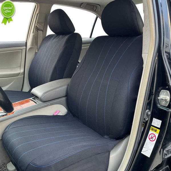 Nouvelles housses de siège universelles en tissu polyester de haute qualité adaptées à la plupart des ensembles de protection de siège de véhicule SUV camion van véhicule avec ligne Sport