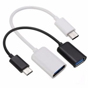 Nieuwe Universal USB C3.1.0Glossy Type-C OTG Lijn Type C Man naar USB vrouwelijke TG Data Sync Converter Adapter Cable voor iPhone iPad