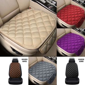 Nieuwe Universal Winter Warm Cover Cushion Anti-Slip Voorstoel Ademboere kussenbeschermer Beveiligingsdeksels voor auto's