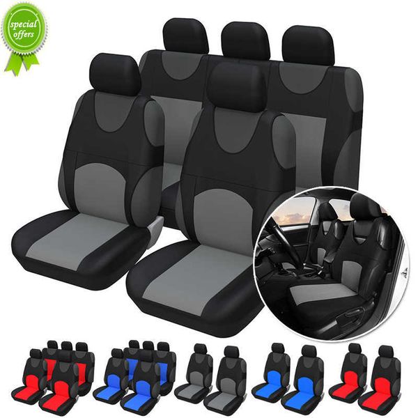 Nueva actualización de fundas para asientos de automóviles, funda completa para asiento de coche, ajuste Universal para estilo de camiseta para GOLF VII Variant(BA5 BV5) para LEON