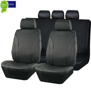 Nouvelle mise à niveau respirant matelassé en cuir PU housses de siège de voiture ensemble taille universelle accessoires de voiture intérieur adapté à la plupart des voitures SUV camion