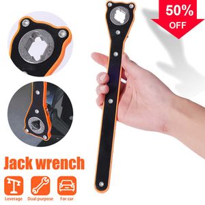 Nieuwe Upgrade Car Jack Lifting Wrench Dual Purpose Arbeidsbesparende Handgreep Noodwiel Band Vervanging Reparatie Tools Auto Accessoires