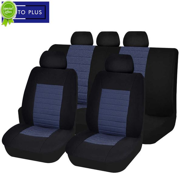 Nouvelle mise à niveau housses de siège de voiture Airbag Compatible 2022 nouveau Design taille universelle adaptée à la plupart des sièges de voiture Jacquard séparés de Van Minibus