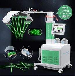 Nieuwe upgrade afslanken Pijnloze vetverwijdering 10D roterende groene laserlichten Laag niveau lasertherapieapparatuur HengChi Afslankende schoonheidsmachine