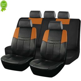 Nouvelle mise à niveau universelle housses de siège de voiture ensemble en cuir accessoires de voiture intérieur adapté à la plupart des voitures SUV camion Van coussin de siège quatre saisons