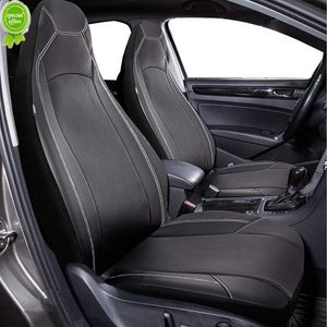 Nieuwe upgrade Universal High Back Embet Lederen Car Seat Covers Premium waterdicht leer Volledig set airbag compatibel