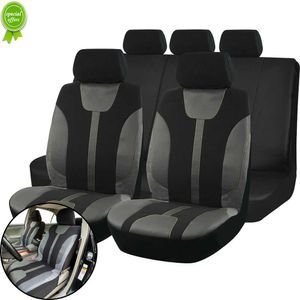 Nieuwe upgrade winterauto -accessoires interieur pu lederen korte pluche universele stoelhoezen voor auto -fit voor de meeste auto SUV Truck bestelwagen