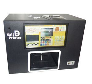Nieuwe Nail Art Upgrated CE Goedgekeurde Computer Build Inside Nail Printer 5 Nails Printing Machine