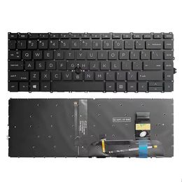 Nouveau clavier de rétroéclair américain pour HP EliteBook 840 G7 840 G8 845 G7 745 G8 Couleur noire