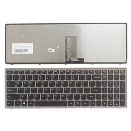 Nouveau clavier américain pour Lenovo Ideapad Z710 U510 clavier d'ordinateur portable américain sans rétro-éclairage