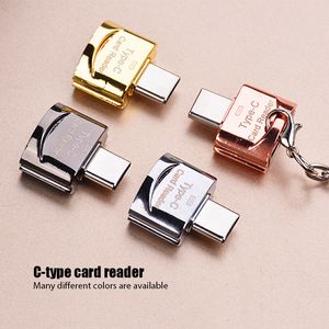 NOUVEAU USB 3.1 TYPE C TO MICRO-SD ADAPTER CARDREDER CARDER CARD READER SMART MEMORY CARD CARD pour Apple Samsung ordinateur