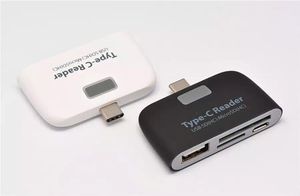 Nieuwe USB 31 Type C Hub TF SD Micro USB Port Adapter Combo Card Reader met OTG -functie voor Android -telefoon PC2549152