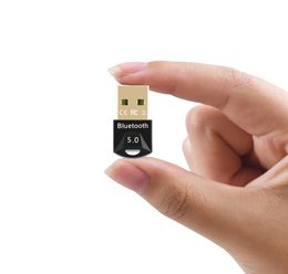 Nieuwe USB Bluetooth 5.0 zenderontvanger Audio Dongle Wireless USB -adapter voor computer PC -laptop C C