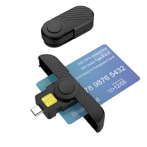 Nieuwe USB-C smartcard lezer belastingaangifte Sim ID Bank CAC-kaart
