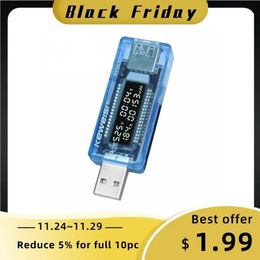 Nouveau Testeur USB Tester Doctor Tension Courant de courant Voltmètre Ammeter Capacité de batterie Testeur Mobile Detector Mobile PowerFor Tension Curner METER