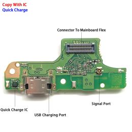 Nieuwe USB -oplaadpoort Poort Dock Charger Plug Connector Flexkabel voor Nokia C1 C2 C12 C10 C20 C30 C30 C21 plus G10 G20 G50 G21 G11