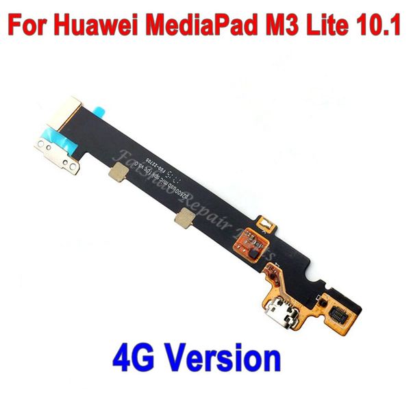 Nouveau USB Charging Port Connector Charge Dock Board Flex Cable pour Huawei MediaPad M3 Lite 10,1 pouces P2600 Version WiFi 4G