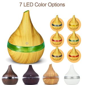 Nouveau diffuseur d'arôme électrique USB Led humidificateur d'air en bois huile essentielle Machine d'aromathérapie fabricant de purificateur frais pour parfum de maison 248i