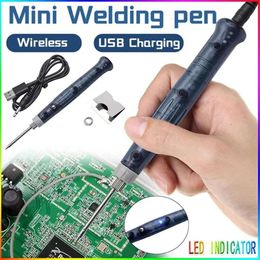 Nieuwe USB Elektrisch Aangedreven Soldeerbout Pen 5V Lassen Pistool Draagbare Handgereedschap Kit Lasapparatuur Elektrische Soldeerbouten