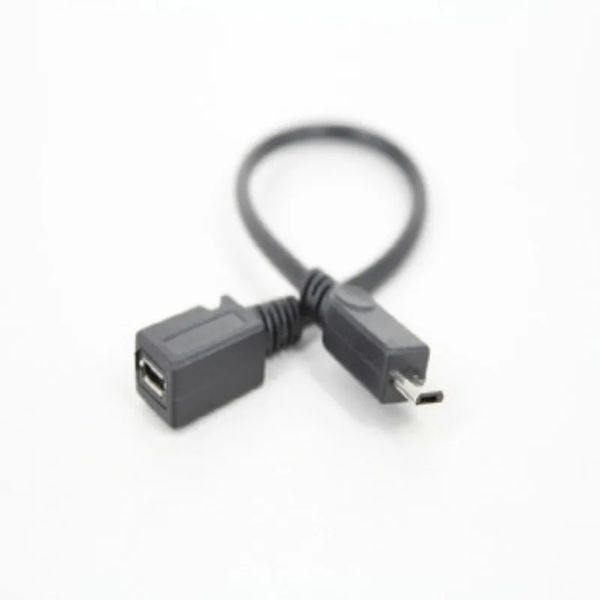 Nuevo cable de extensión femenina a femenina USB2.0A femenina a un puerto femenino USB2.0 Dual adaptador femenino con fijación del oído para la extensión USB