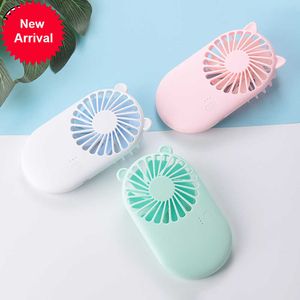 Nieuwe USB handheld ventilator Portable Pocket Fan Desk Outdoor Travel Silent Fan Air Cooler