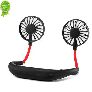 Nuevo ventilador portátil USB con cuello de movimiento, ventilador de mano, ajuste Universal 360, ventilador de escritorio multifunción con batería recargable