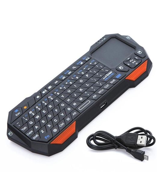 Mini clavier Bluetooth sans fil 3 en 1, ultra fin et léger, avec pavé tactile, pour Windows, Android, IOS4750583