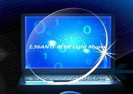 Nieuwe UV Bluecut Computerglazen Aangepast 156 INDEX Receptglazen Asperic Myopia Lenzen Computer iPad Telefoon Blue Block2322836